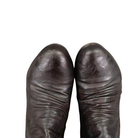 Spring Step Shoes Womens 39 Patrizia Bootie Block Heel Slouchy Leather Fashion - Picture 11 of 16